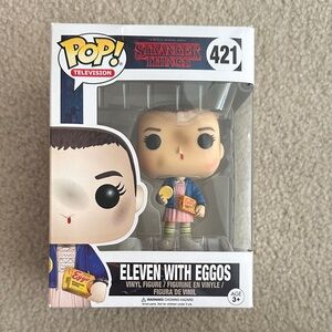 Funko Pop Stranger Things Eleven with Eggos Figure